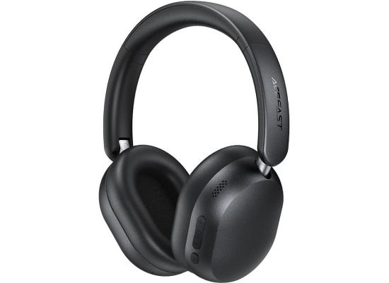 ACEFAST H12 Hybrid Active Noise Cancelling Headphones, Bluetooth 5.4, 40mm Hi-Fi dynamic drivers, up to 80 hours Battery Life - Black